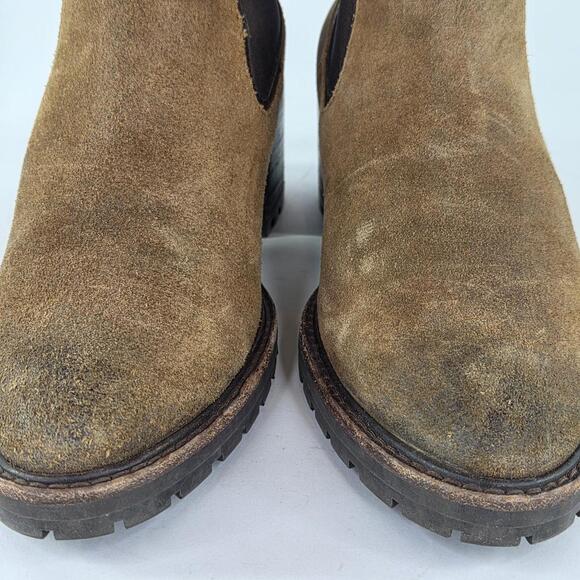 Thursday Women's Everyday Knockout Chelsea Boot US 9.5 Sude Block Heel Boots - Picture 12 of 15